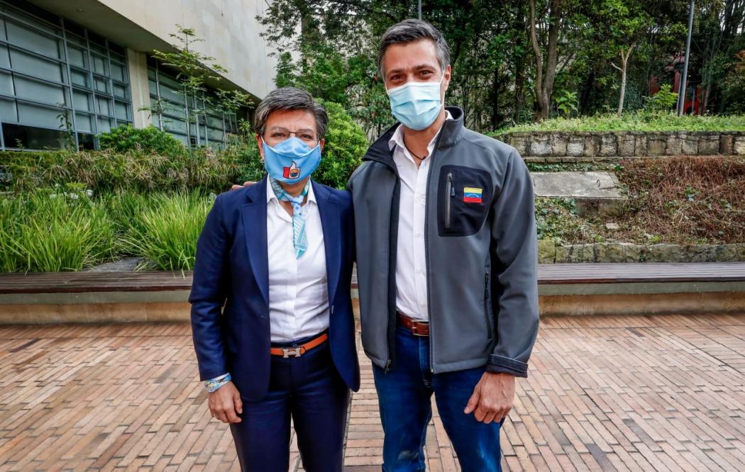 “Colombia es un ejemplo para el mundo” le dijo Leopoldo López a Claudia López