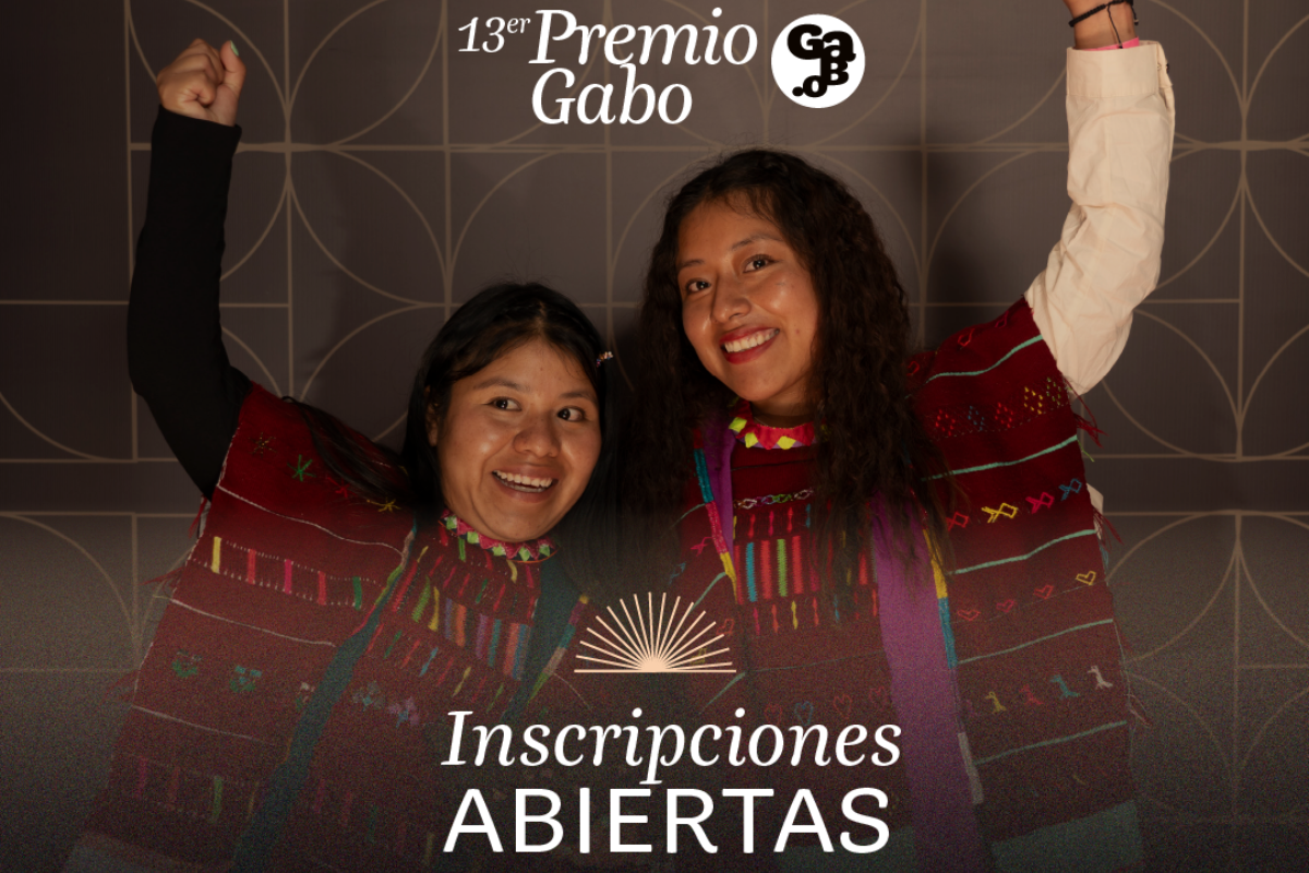Premio Gabo 2025: Abren convocatoria para XIII edición de galardón de periodismo