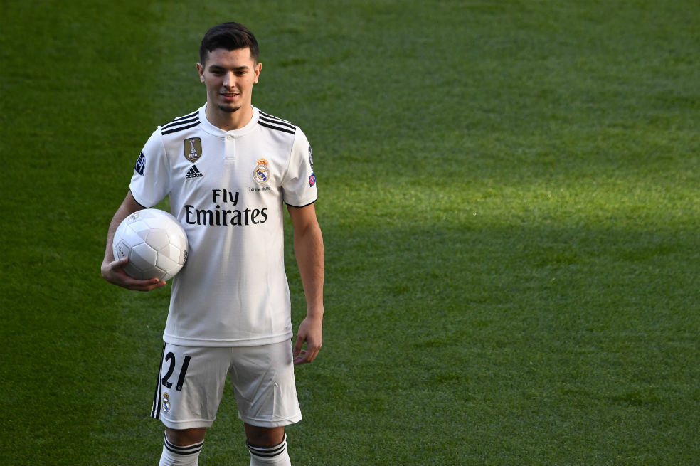 Brahim Díaz fue presentado como jugador del Real Madrid