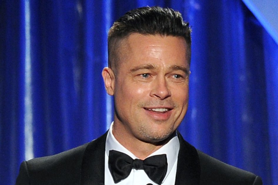 Brad Pitt en los premios del Sindicato de Productores. 