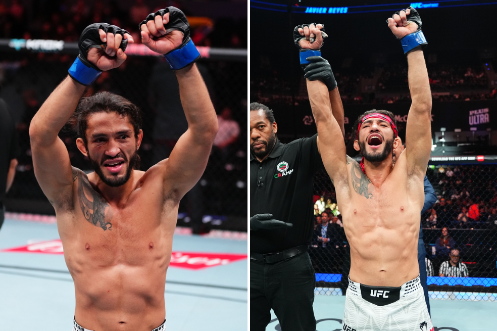 Javier ‘Blair’ Reyes se estrenó en la UFC con victoria contundente sobre Douglas Silva