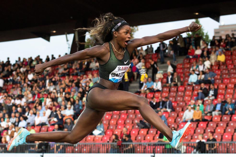 Caterine Ibargüen y un salto al pentacampeonato