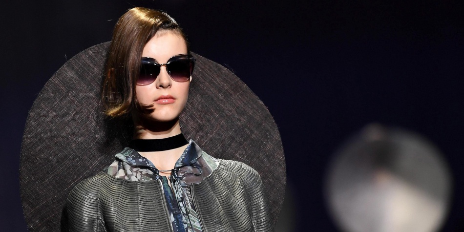 Transparencias y brillo en la nueva colección de Armani