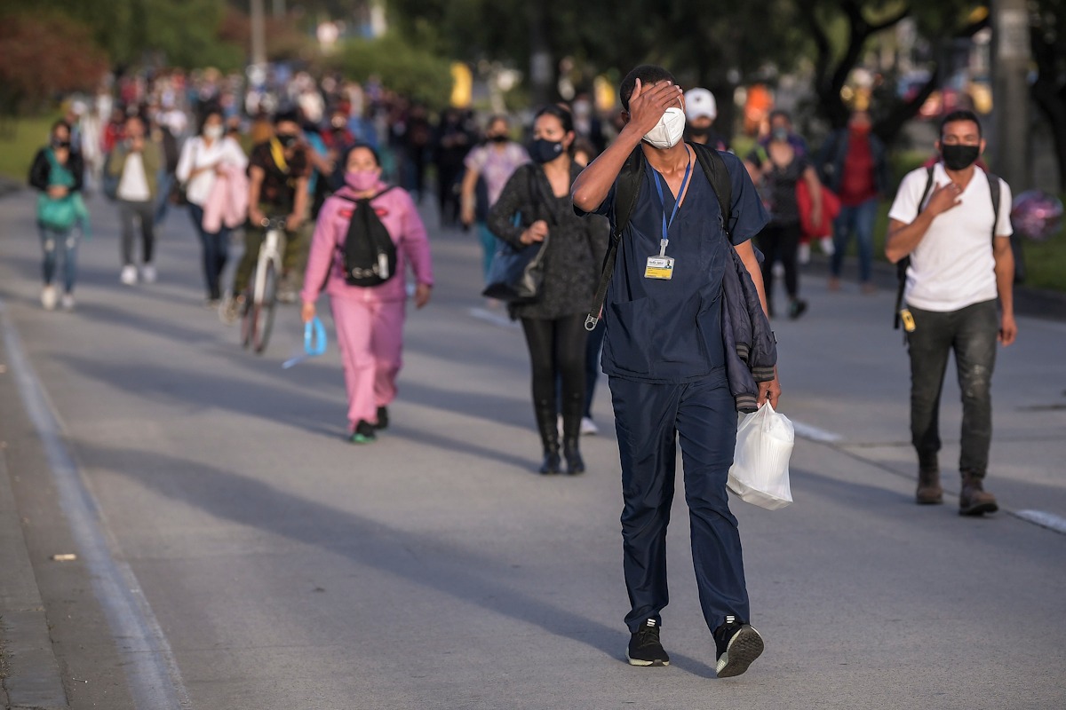 La Policía Nacional presentó un balance de lo que ha sido el paro nacional en el país. Según el general Óscar Atehortúa, en todo el territorio nacional se reunieron al menos 5.600 personas.