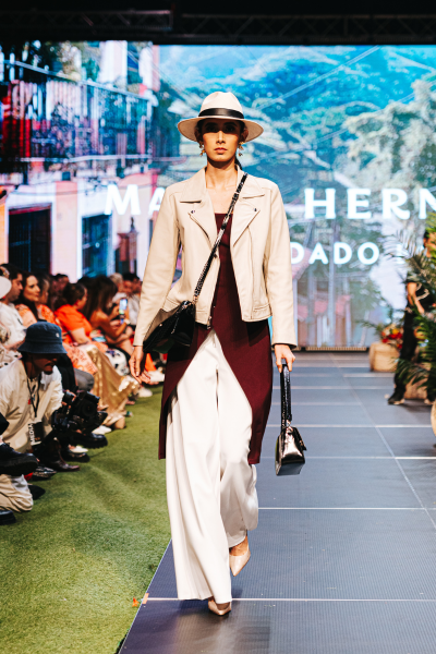 Mario Hernández inauguró el Santander Fashion Week con El Camino