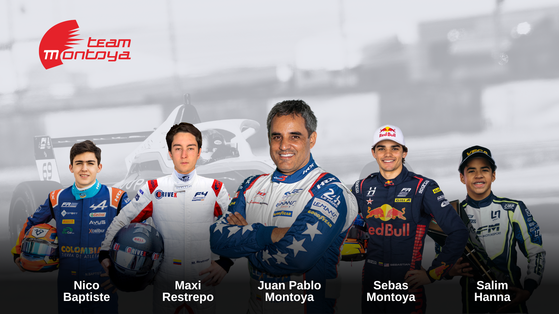 Juan Pablo Montoya presenta de manera oficial a su equipo en Colombia