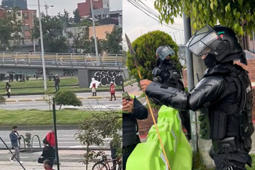 Enfrentamientos entre indígenas y UNDMO cerca a embajada de EE. UU. deja 4 heridos