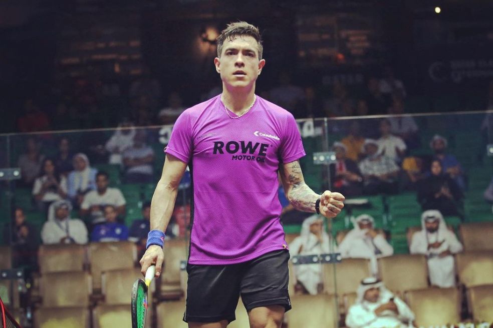 Squash: Miguel Ángel Rodríguez quiere ir por más