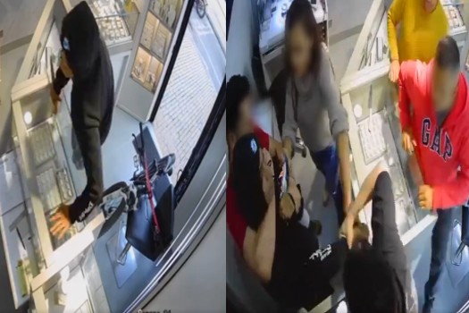 Video: ladrón quería atracar joyería en el centro de Bogotá y terminó acorralado