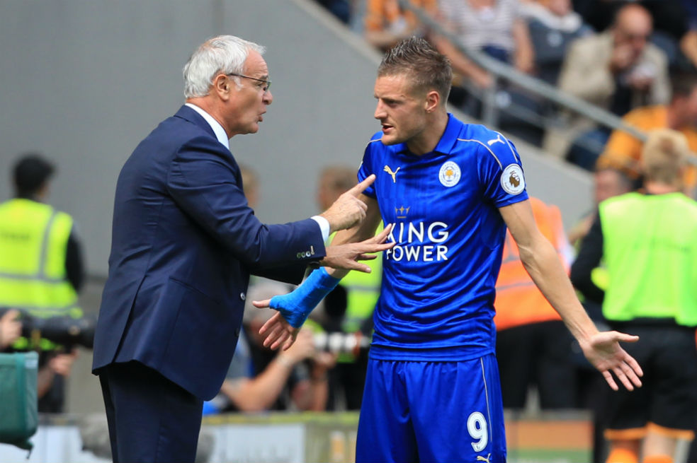 Emotivas cartas de despedida a Ranieri de Vardy y Mahrez