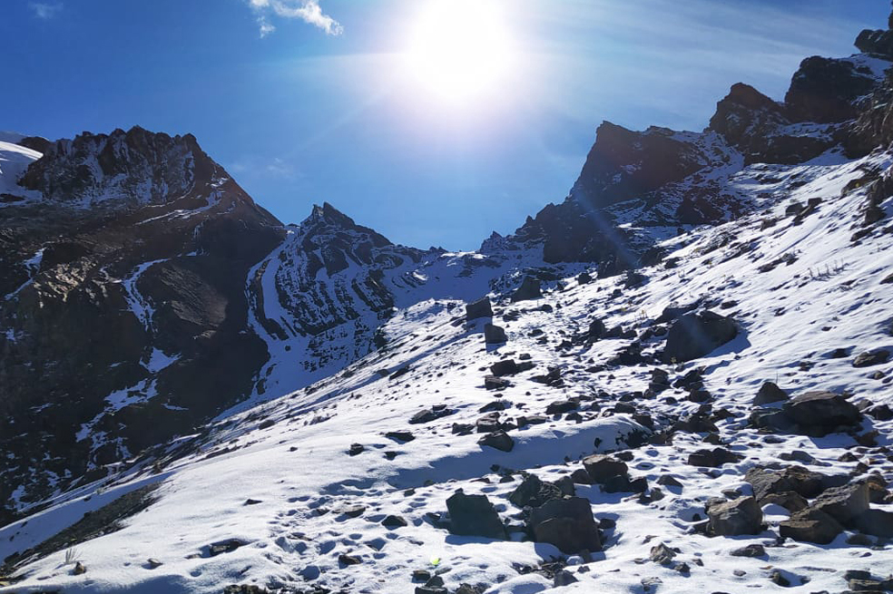 Nieve en Boyacá: paisajes que cubren de blanco al Parque Natural El Cocuy