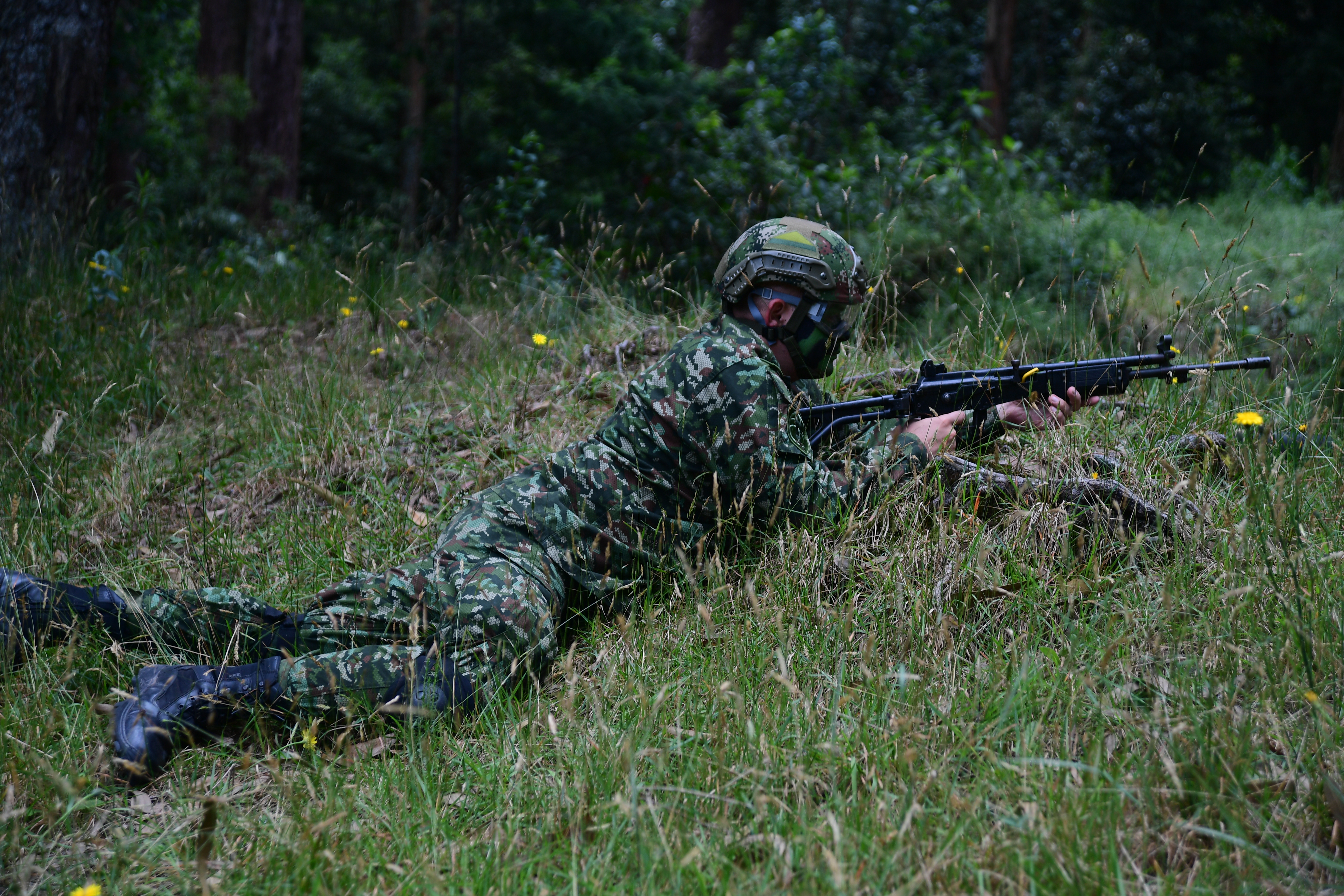 Curso de entrenamiento, preparación y capacitación para asumir como Instructores de Socorristas Militares.