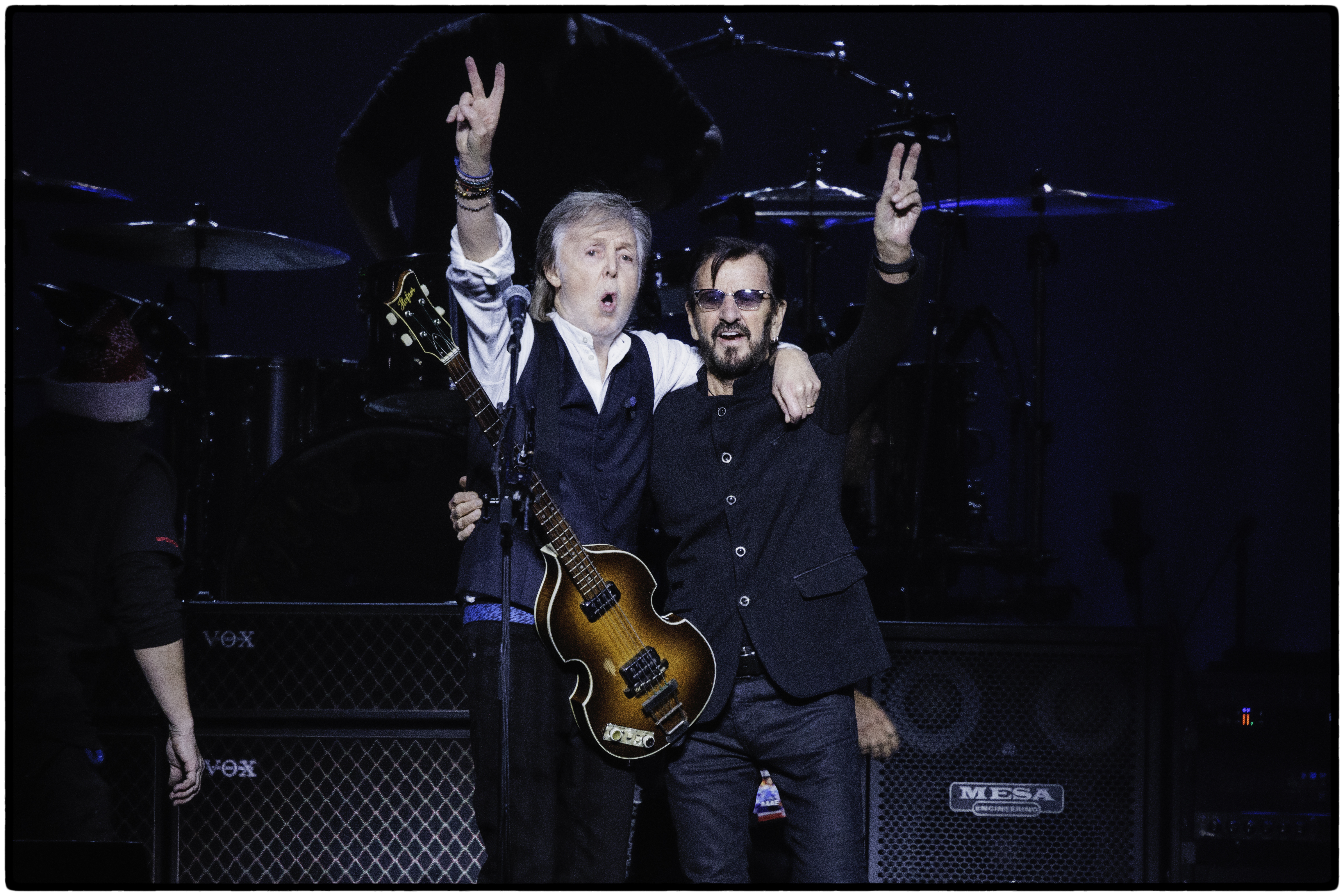 Paul McCartney y Ringo Starr tocaron juntos durante el final de la gira ‘Got Back’