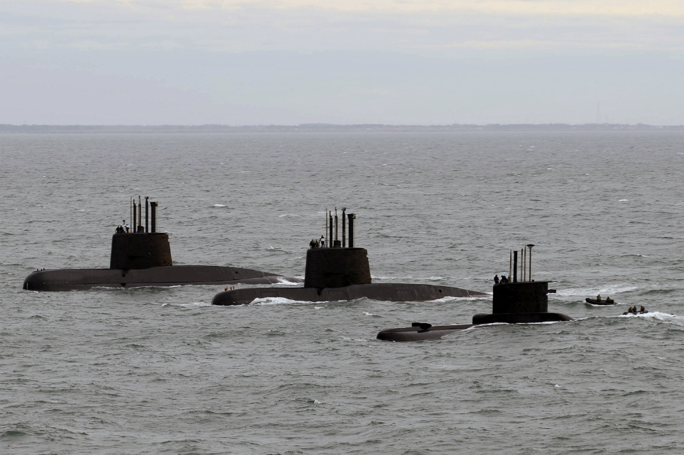 Detectan llamadas de emergencia de submarino argentino perdido en el Atlántico