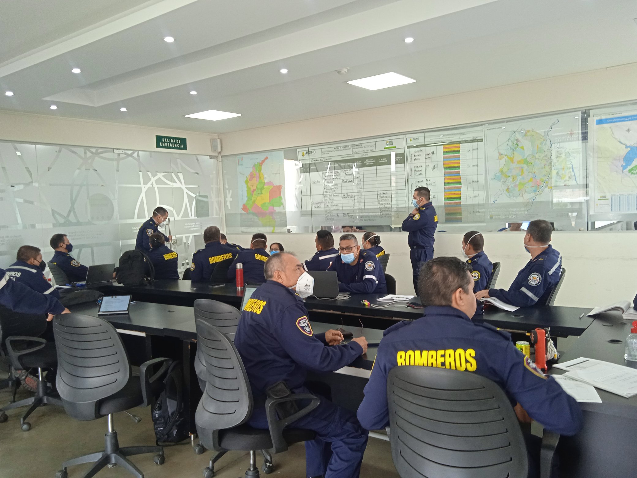 Bomberos de Cúcuta suspendieron actividades a la espera de pagos de la alcaldía