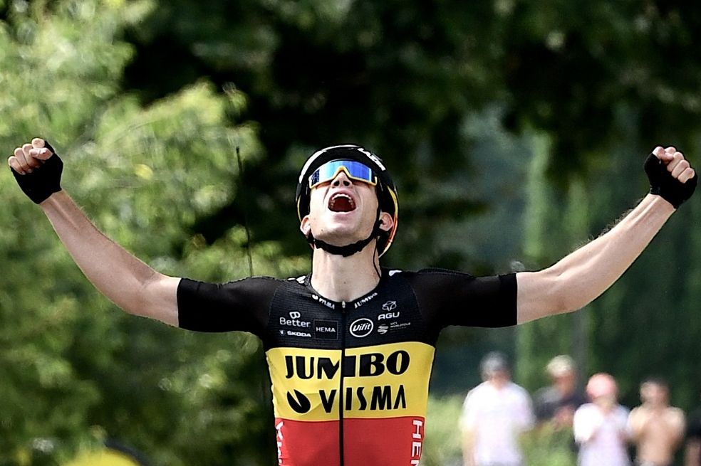 Van Aert coronó el Mont Ventoux y Rigo ya es segundo del Tour de Francia