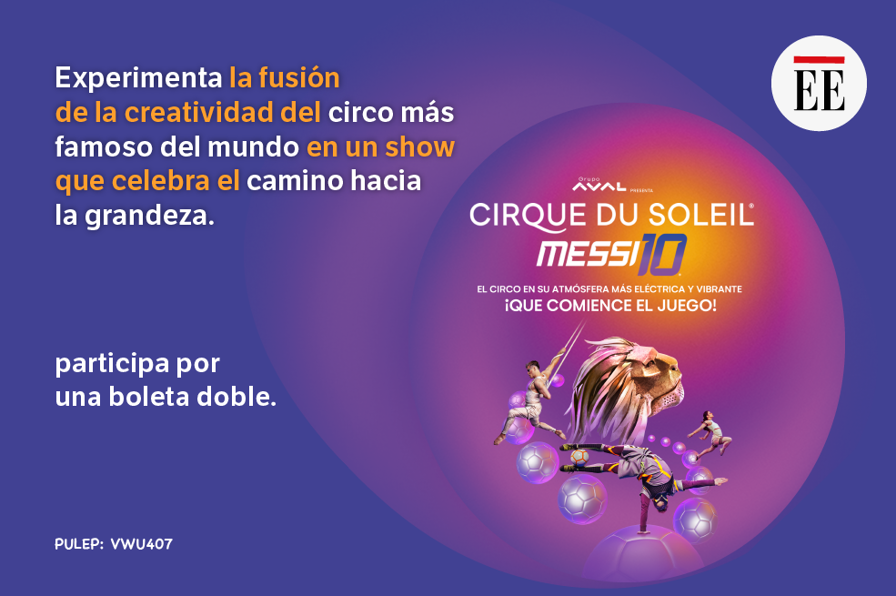 El Espectador te lleva a Messi10 de Cirque du Soleil en Bogotá