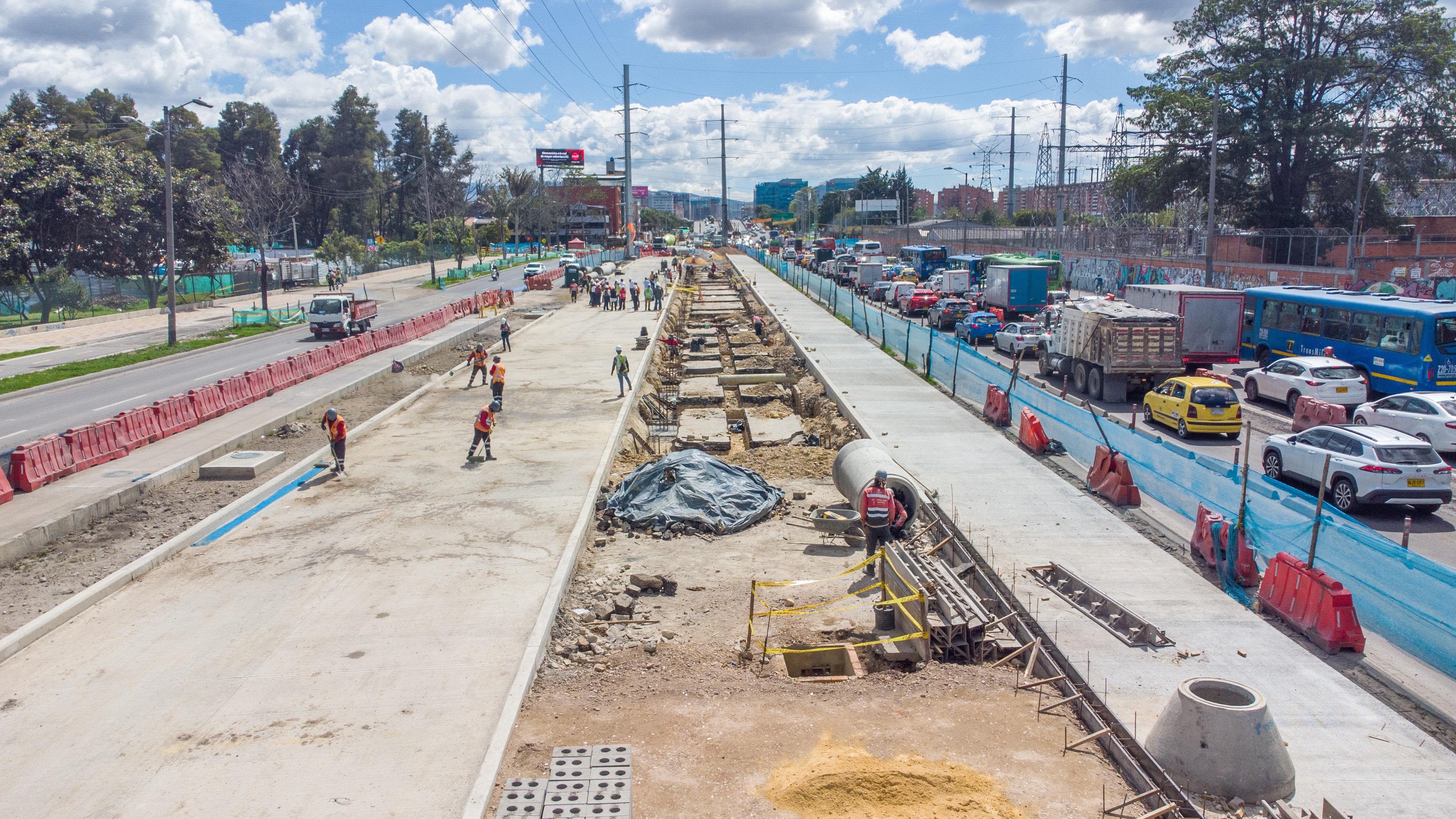 Cierre de carriles en la calle 100 afectará la movilidad durante seis meses