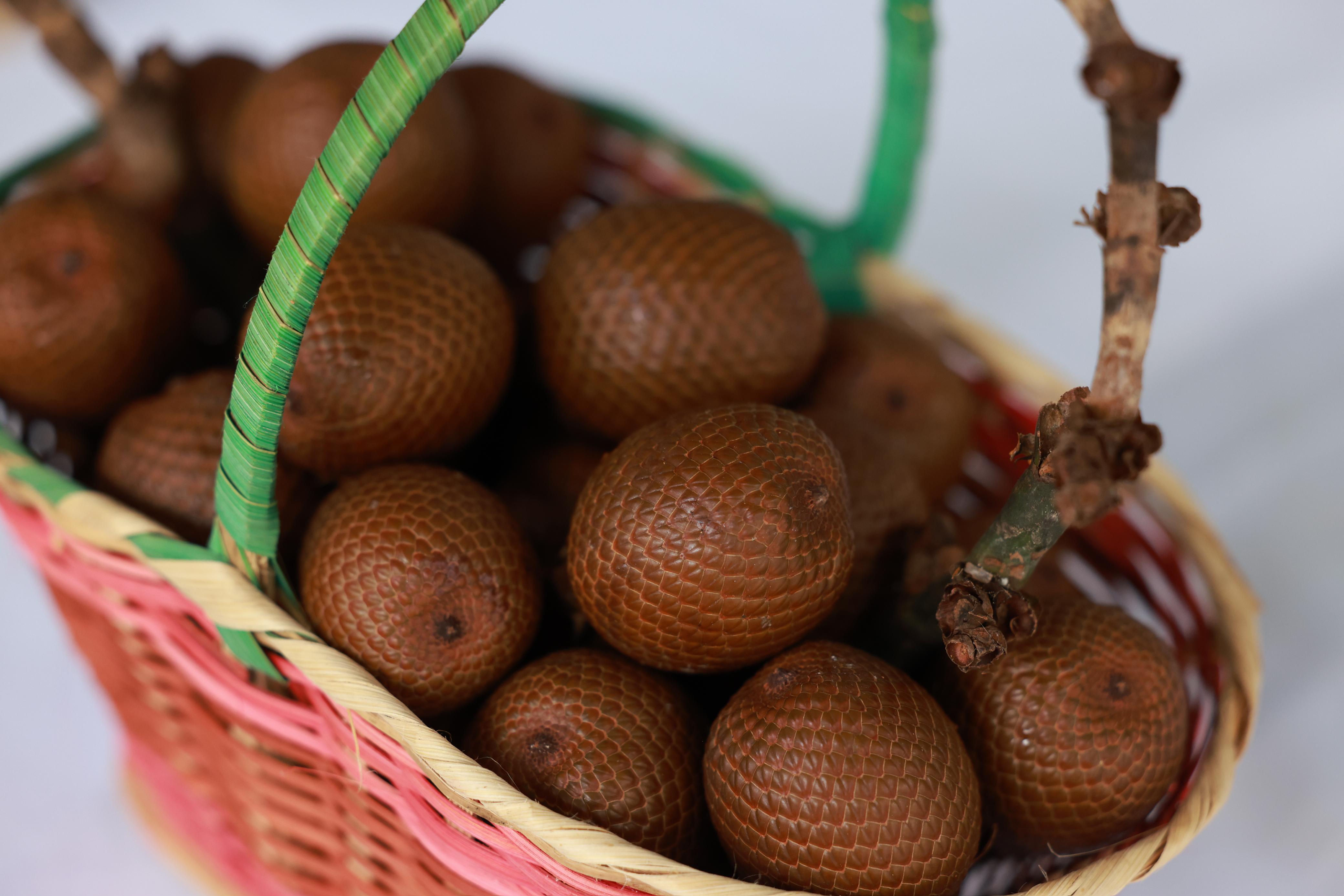La canangucha, un fruto amazónico que es transformado por las comunidades.