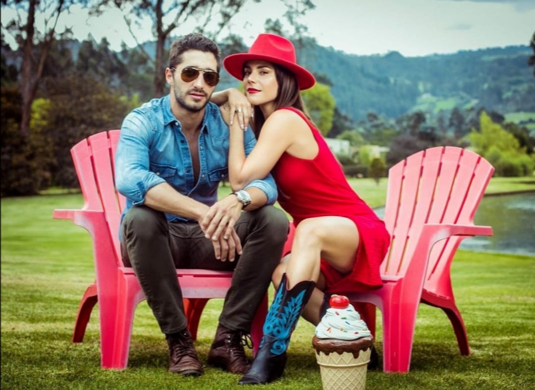 Carolina Gaitán y Nicolás Nohra.
