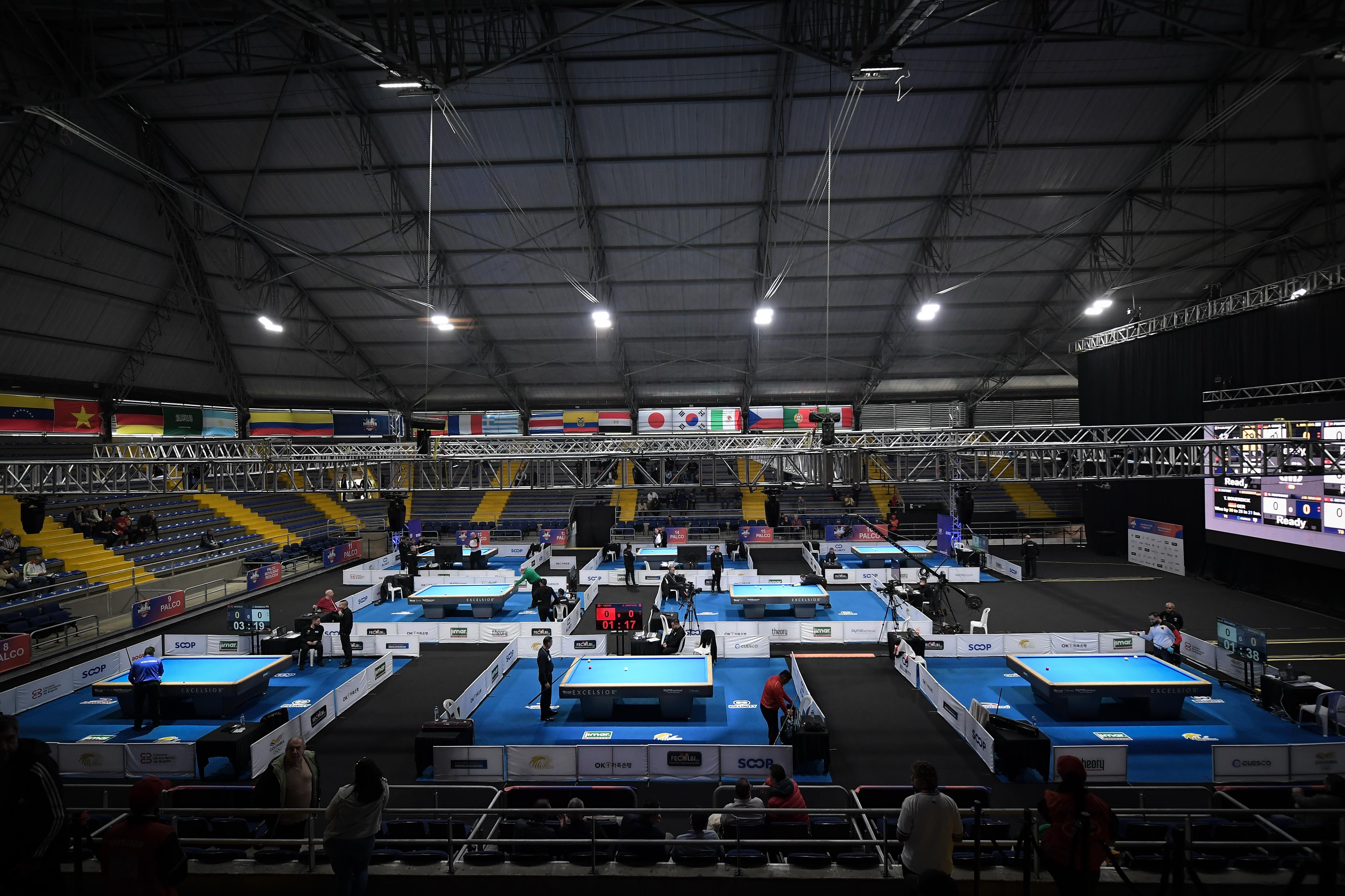 Así fue la tercera jornada de la Copa Mundo de Billar de Bogotá 2025
