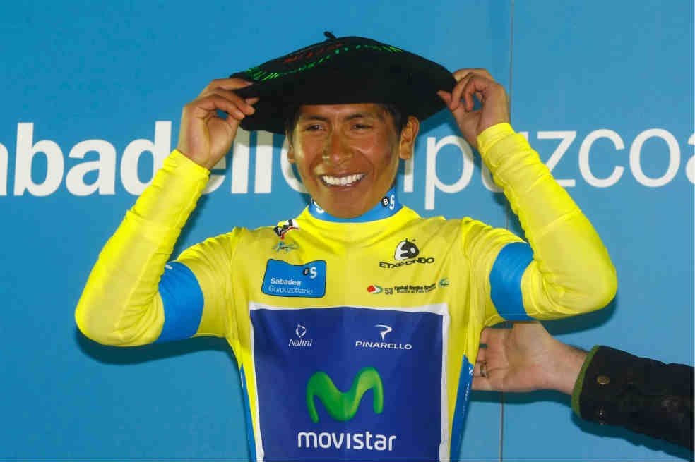 La felicidad de Nairo Quintana