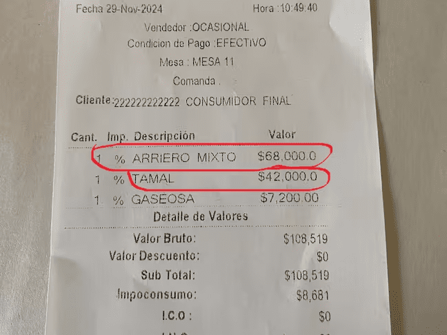 Cobro excesivo en Medellín