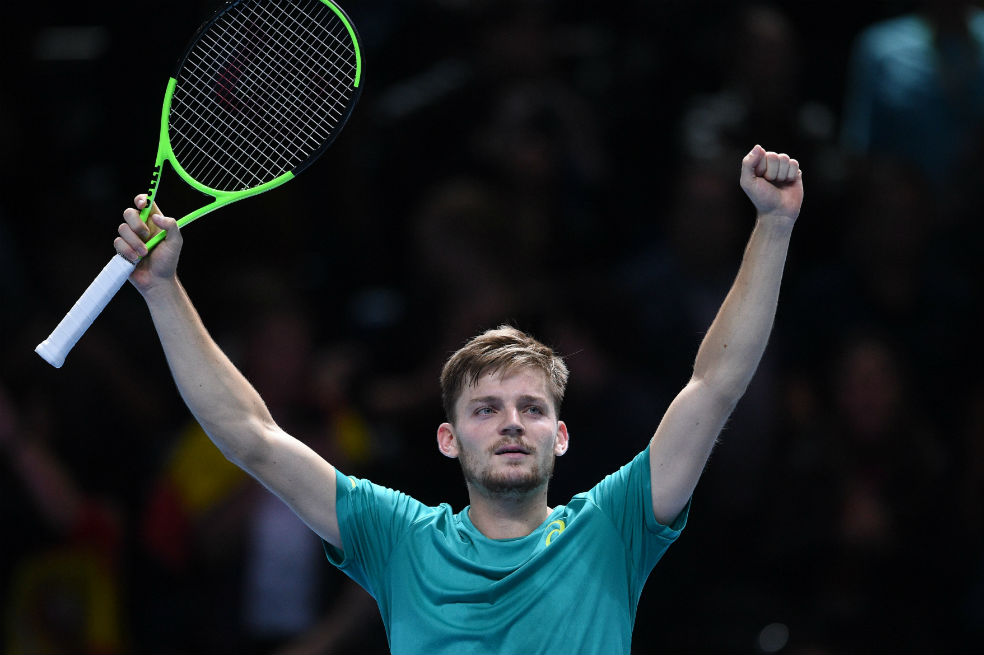 Goffin dio la sorpresa y venció a Nadal en Londres