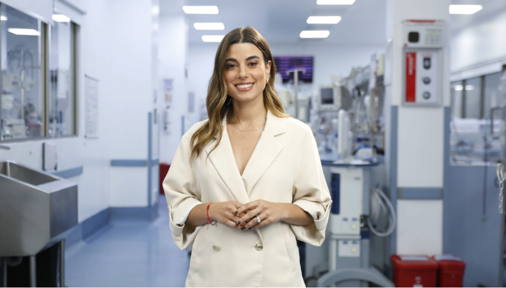 Marina Granziera, de ‘Noticias Caracol’, se une a campaña por los recién nacidos