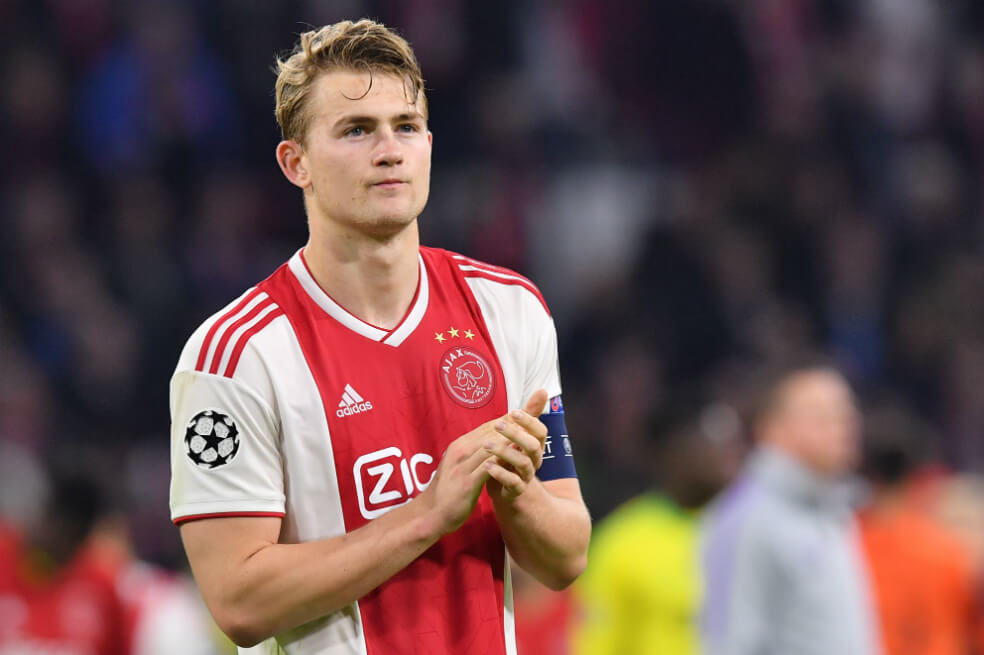 El holandés Matthijs De Ligt llega a Turín