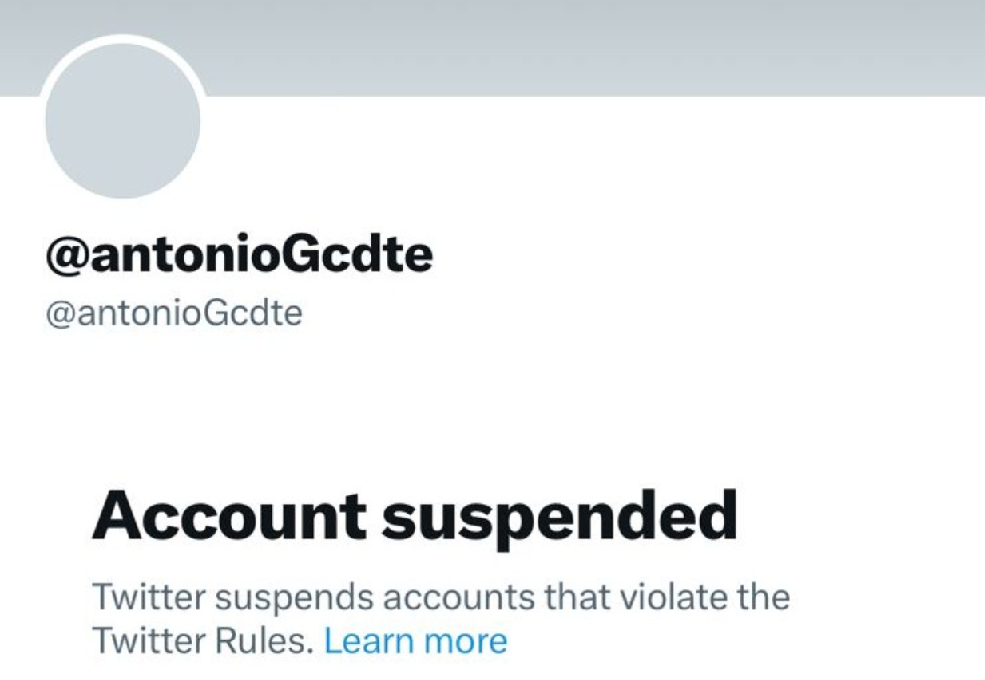 Twitter suspendió la cuenta de Antonio García, líder del ELN