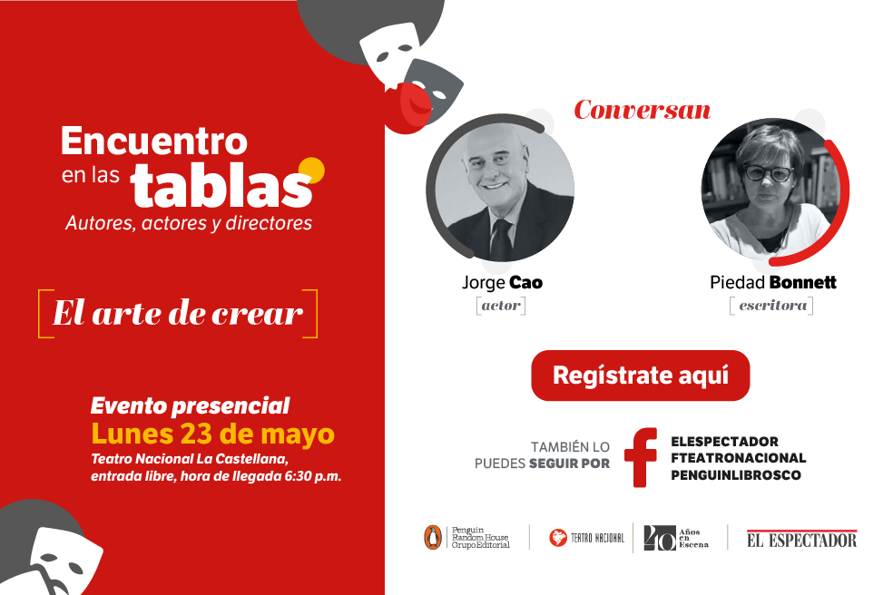 Piedad Bonnett y Jorge Cao conversarán sobre el arte y la estética