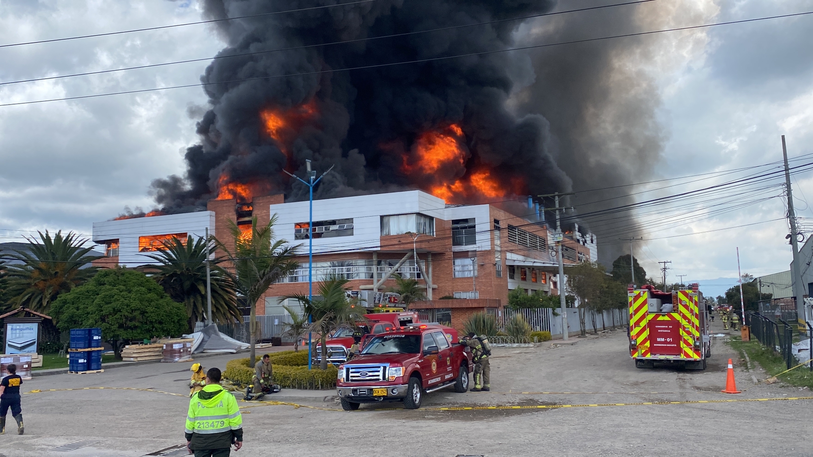 El hecho se registró en la mañana de este martes.