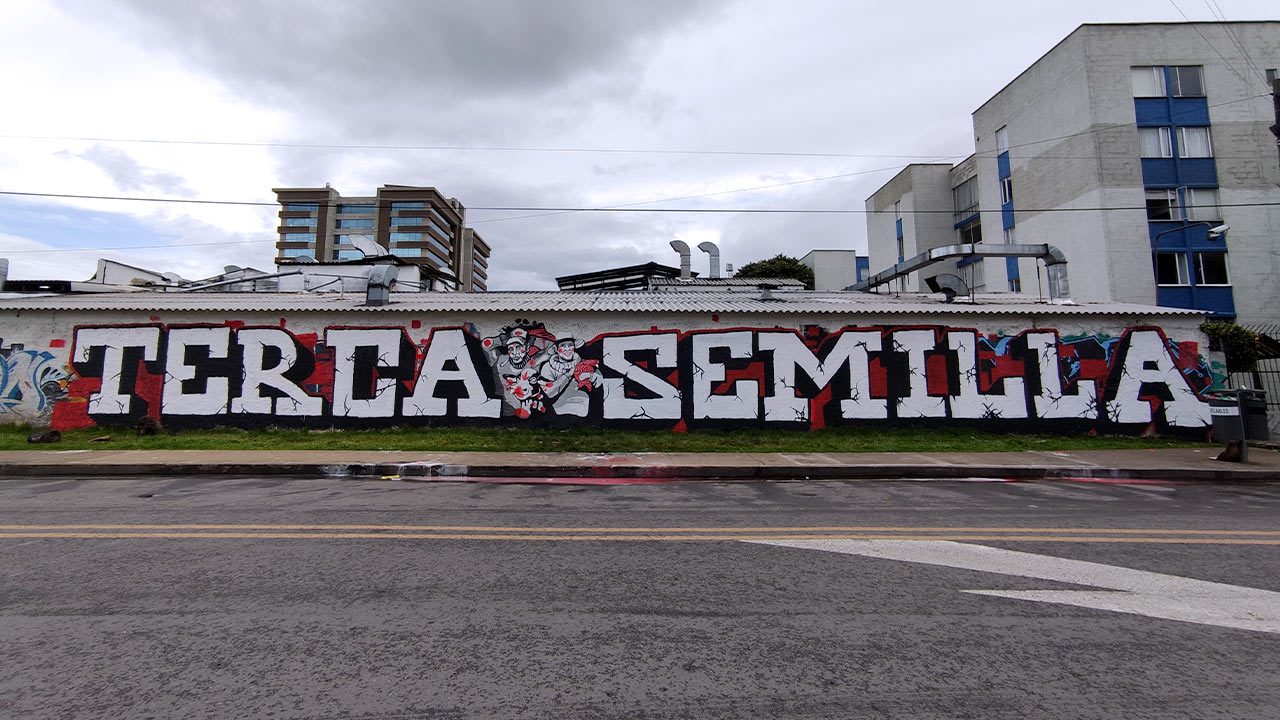 La Cuarta Raya del Tigre se unió a las protestas con la creación de un mural