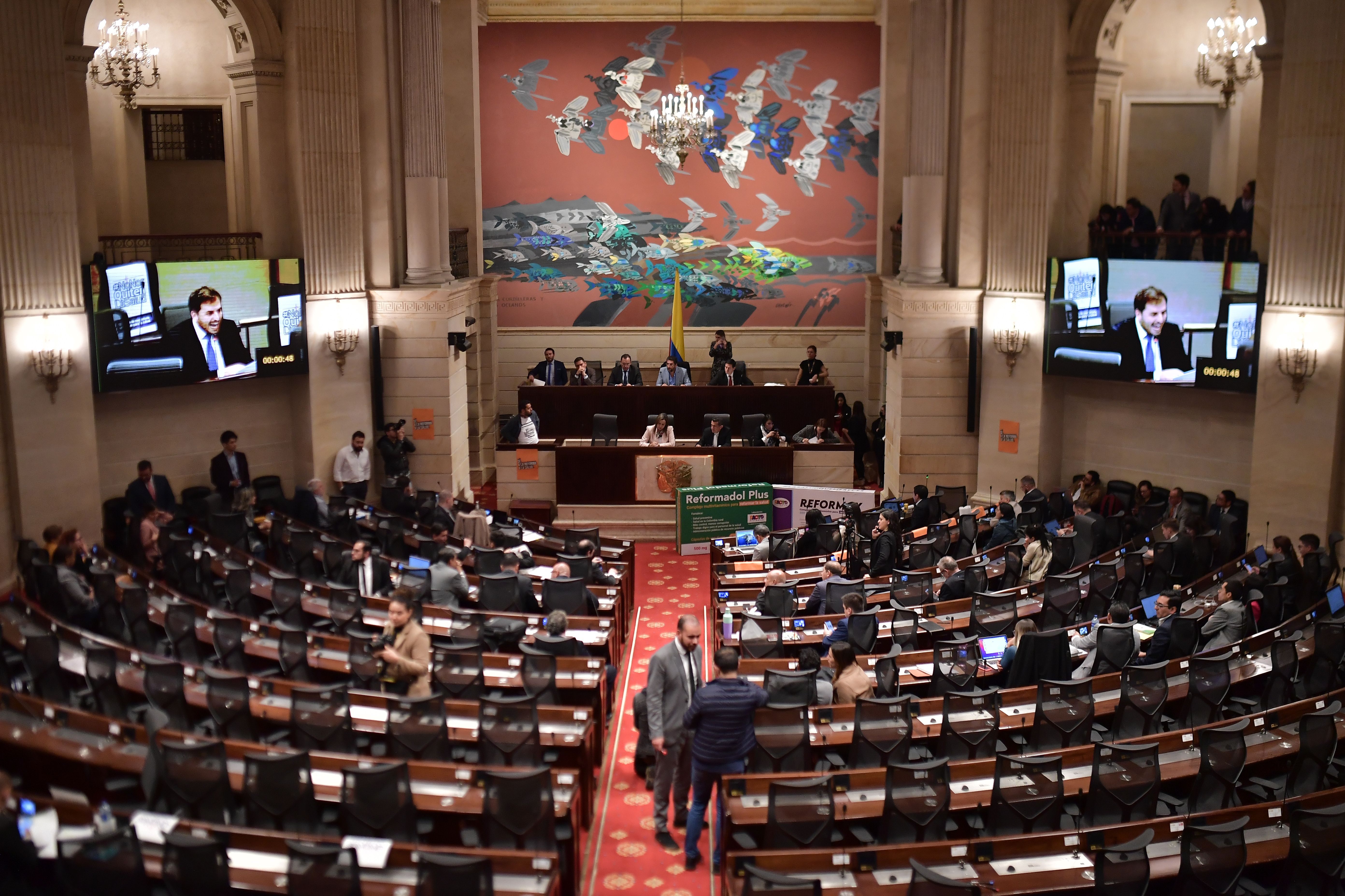Triunfo del Gobierno: plenaria de la Cámara rechazó archivar reforma a la salud