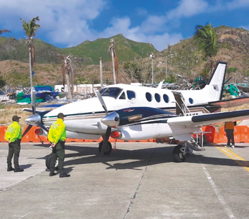Narcoavioneta Providencia: capitán de la Policía irá a juicio disciplinario