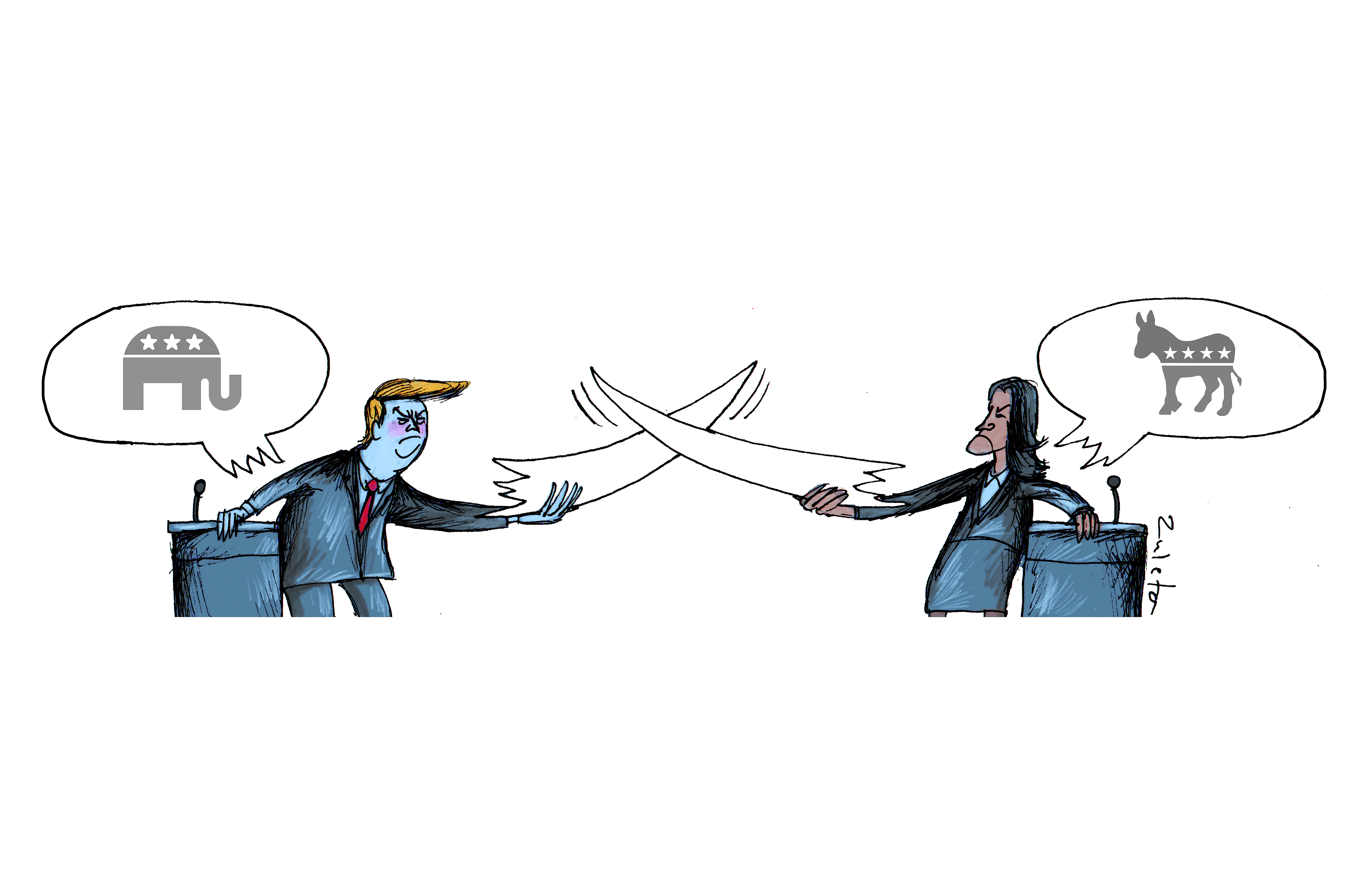 El debate