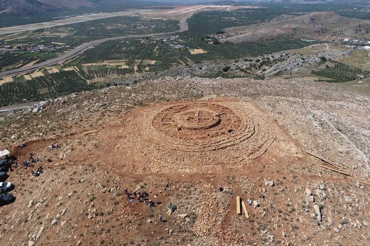 Hallan en Creta una estructura única en la civilización minoica, de unos 4.000 años