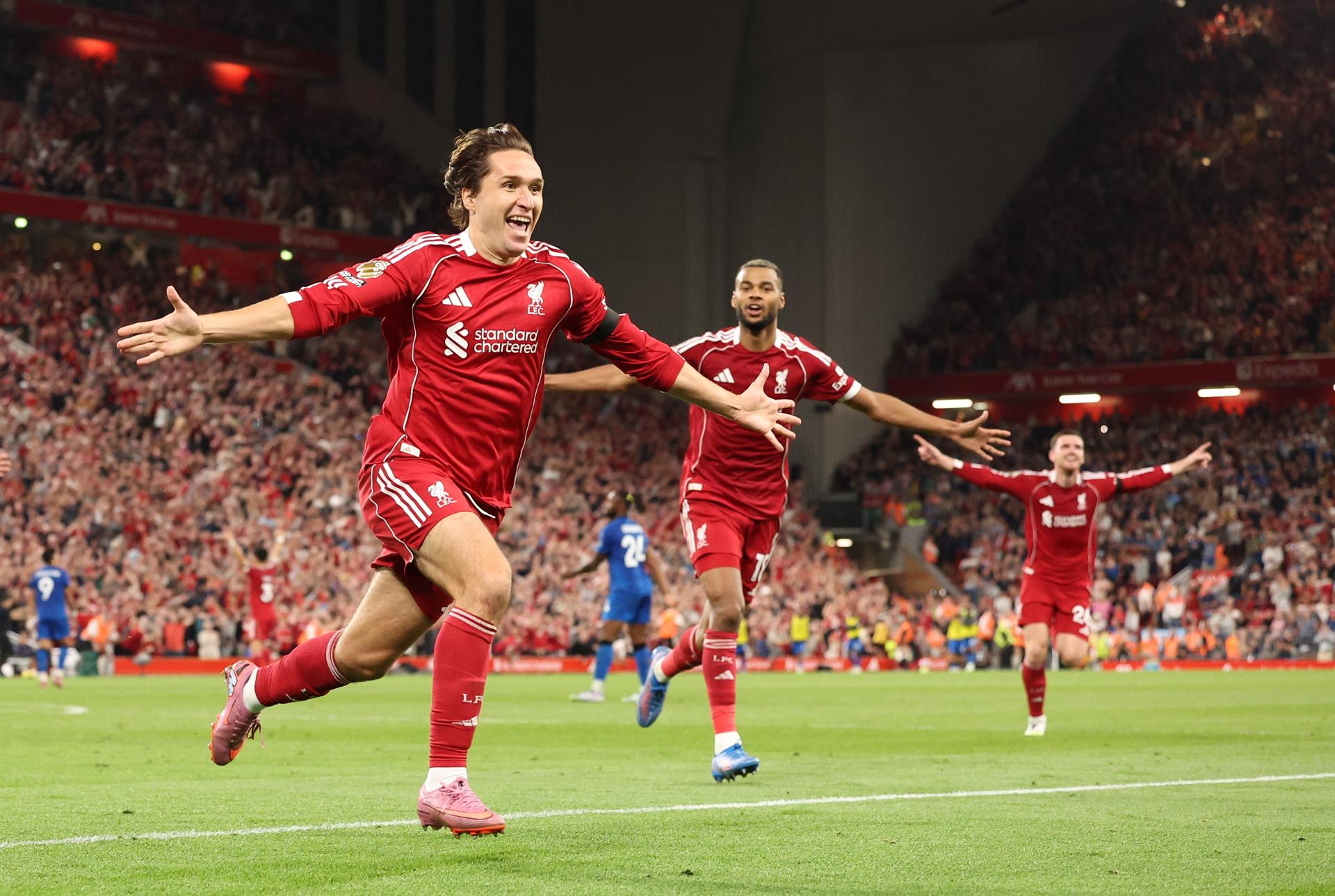 Partidazo en la Premier League: vea los goles del triunfo sufrido de Liverpool