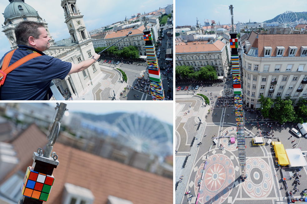 Rompen Guinness Record de la torre más alta hecha en Lego