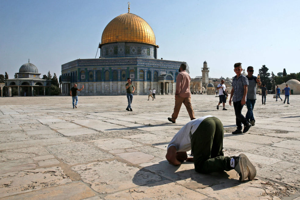 Imágenes de la alta tensión que se vive en Jerusalén