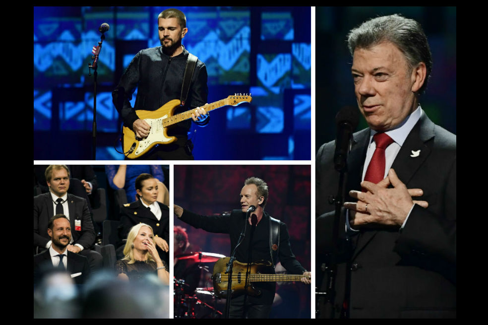 Las mejores imágenes del concierto en honor a Juan Manuel Santos, Nobel de Paz 2016