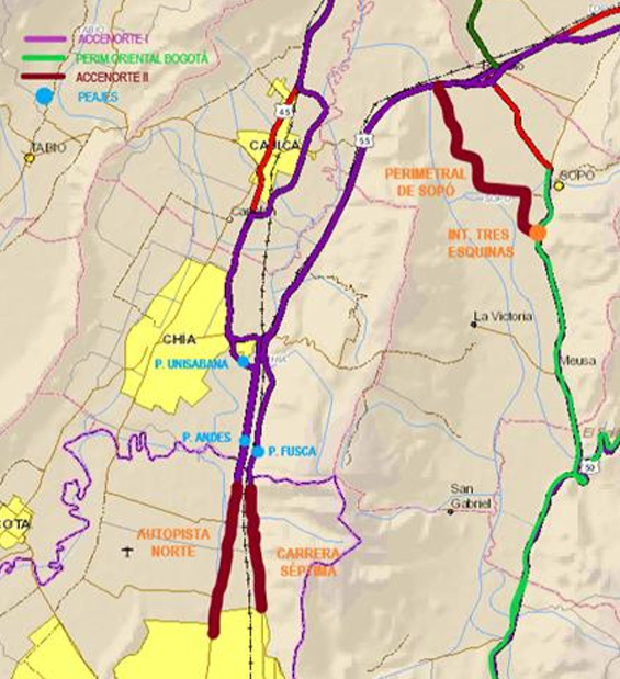 Proyecto Accesos Norte a Bogotá Fase II