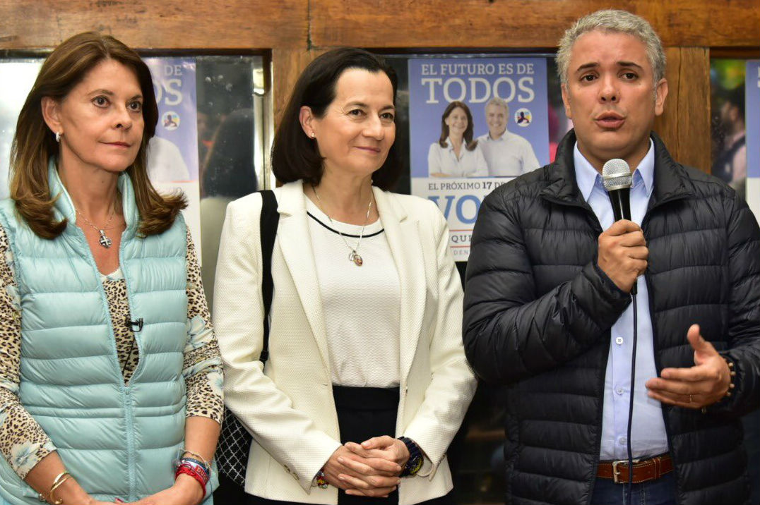 Clara Rojas se suma a la campaña de Iván Duque