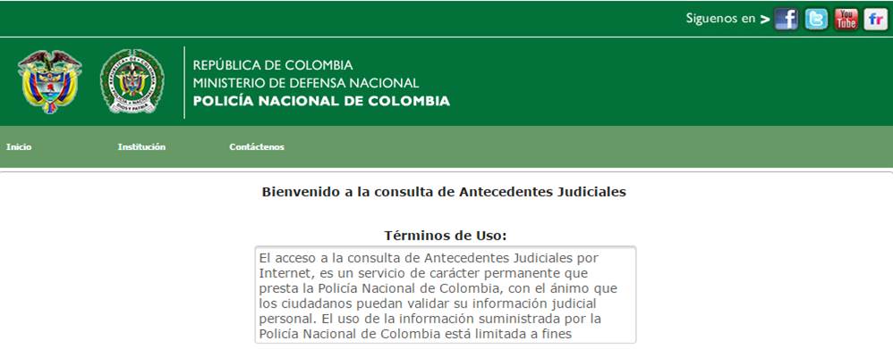 ¿Cómo consultar los antecedentes penales y disciplinarios de una persona?