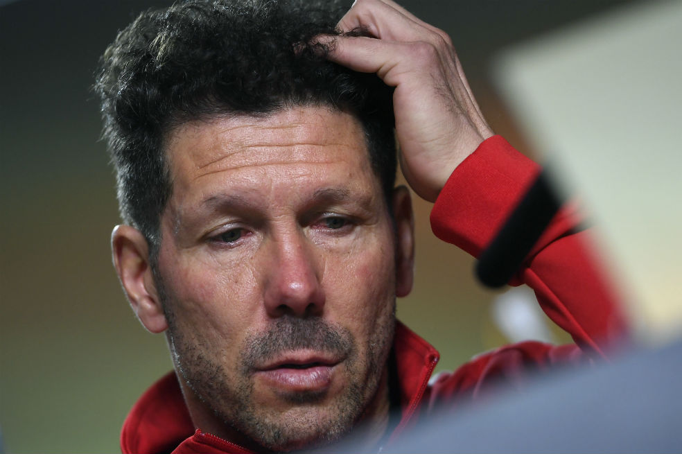 La Uefa sanciona a Simeone durante cuatro partidos