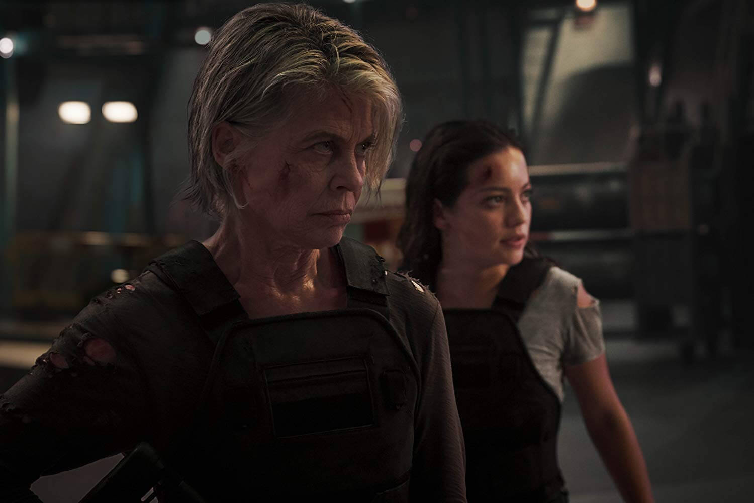 Natalia Reyes, actriz colombiana y protagonista de la película Terminator: Dark Fate.