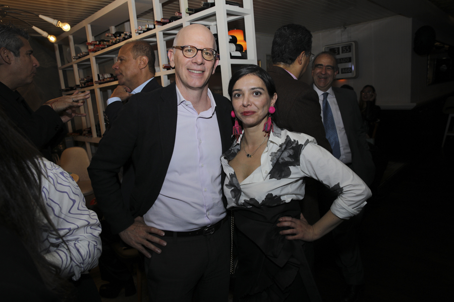 Alejandro Santos y maría paz gaviria