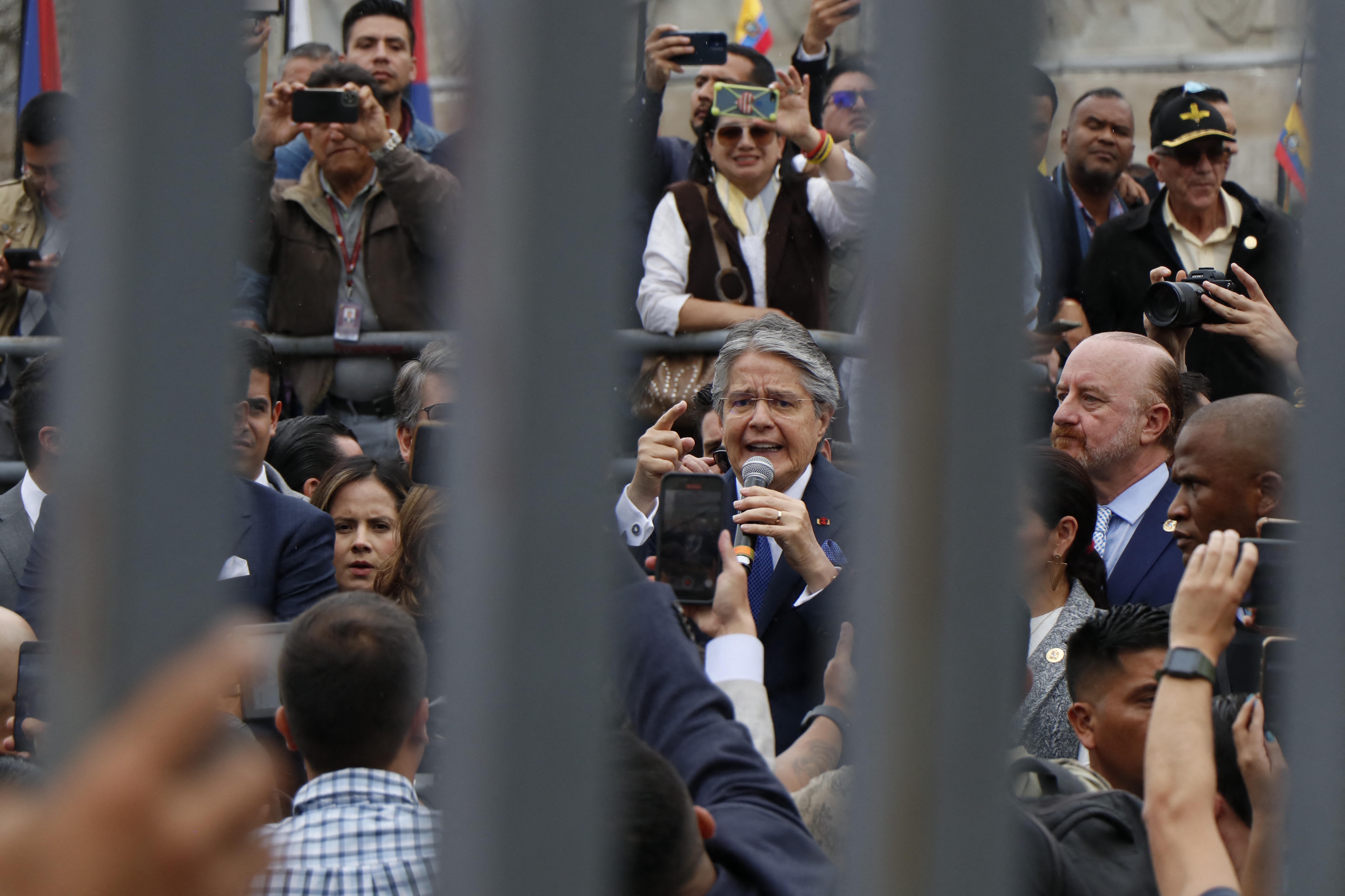Así fue el primer día del juicio político en Ecuador contra Guillermo Lasso