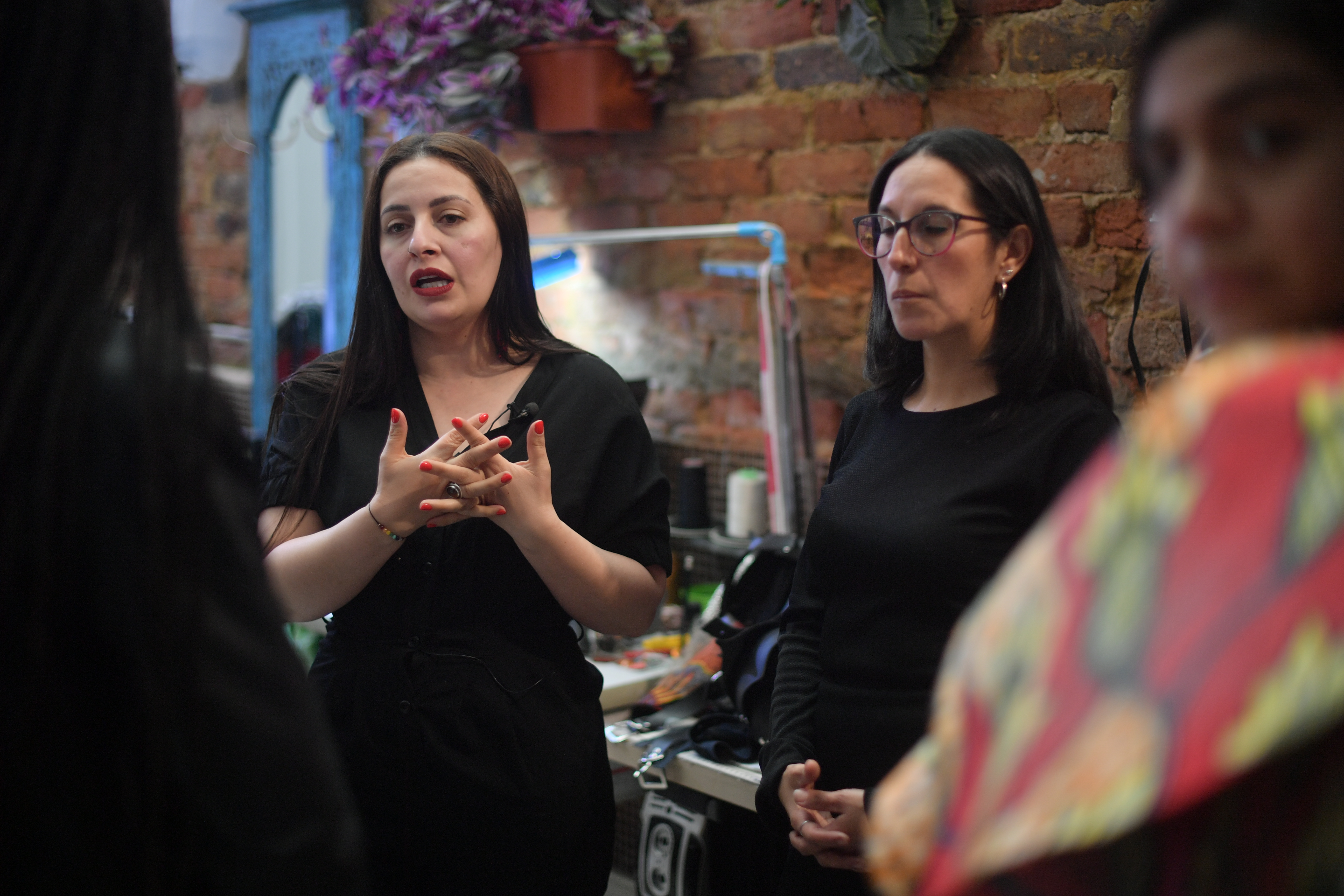 Taller de vestuario del Teatro Colón, donde están produciendo los disfraces para la ópera La flauta mágica